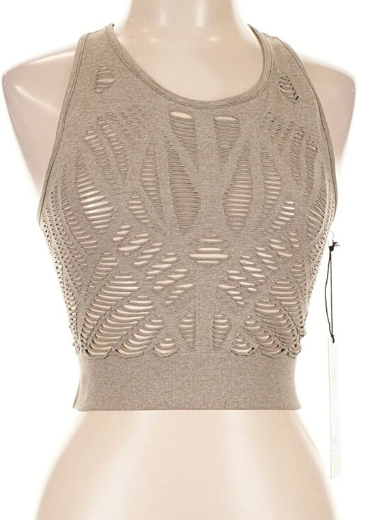 ALO Yoga Tops - ALO Yoga Vixen Fitted Yoga Crop Tank Top